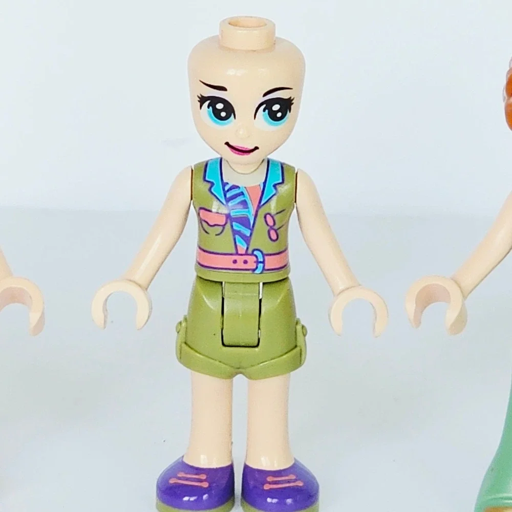 LEGO Friends Mini-Doll Lot 5 Figures Autumn Camping Outdoors Parts Amputee
